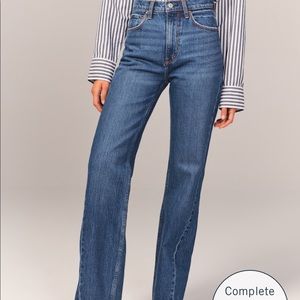 Abercrombie High Rise 90s Relaxed Jean